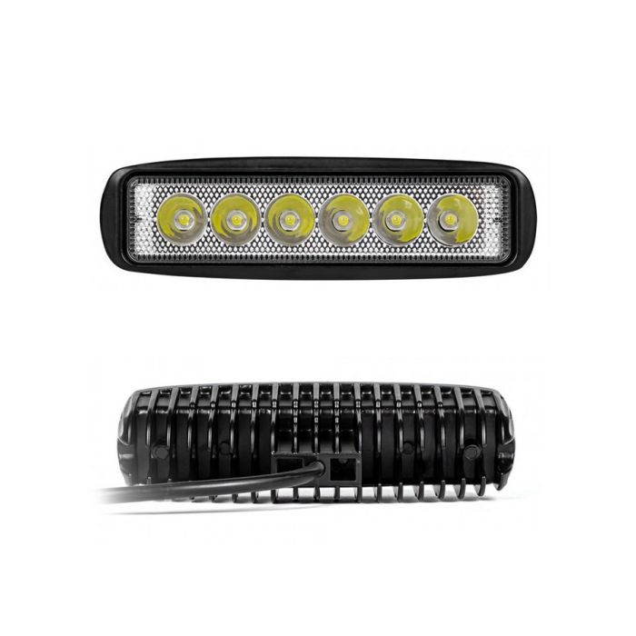 LAMPA RADNA 6xLED 15,2W, 12/24V, 1680LM, SPOT SVIJETLO, IP67, 158X42X50mm L0097S-B