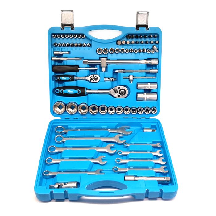 KLJUČEVI NASADNI 82-DIJELNI 1/2" 13-32mm 1/4" 4-14mm, KLJUČEVI 8-22mm RTTOOL
