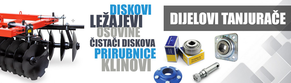 Dijelovi tanjurace